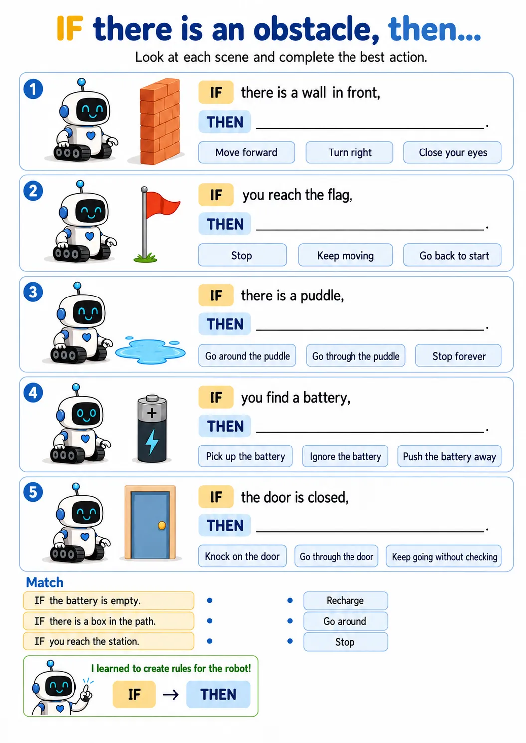 Robotics activity 6